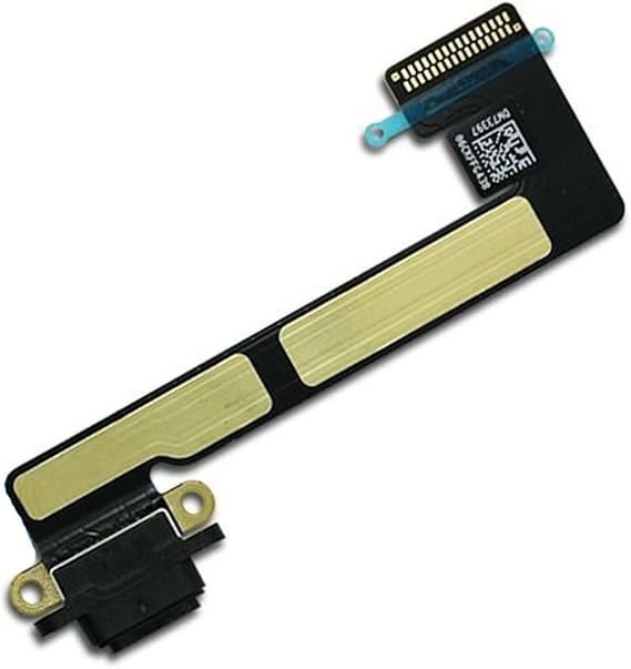 E-REPAIR Charging Port Connector Dock Flex Cable Replacement for iPad Mini 2/3 (Black)