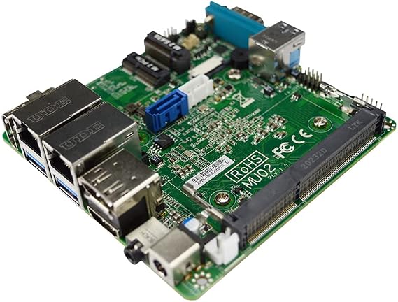 Jetway MU02-07 Apollo Lake Celeron NUC Motherboard, TPM 2.0, 2X 2.5GbE LAN