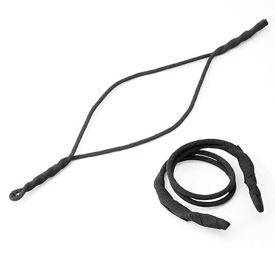 6 Pcs Simple Hair Donut Bun Maker Ponytail Bun Shaper Twist Hair Styling Tool for Women and Girls, Black