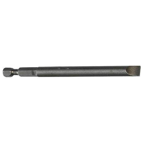 Power Bit, 3F-4R Slotted, 1/4" Shank, PK5