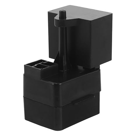 Starter Relay with 15uF 250V AC Capacitor Compatible with Compressor Refrigeration Accessories Freezer, Water Cooler HVAC Maintenance