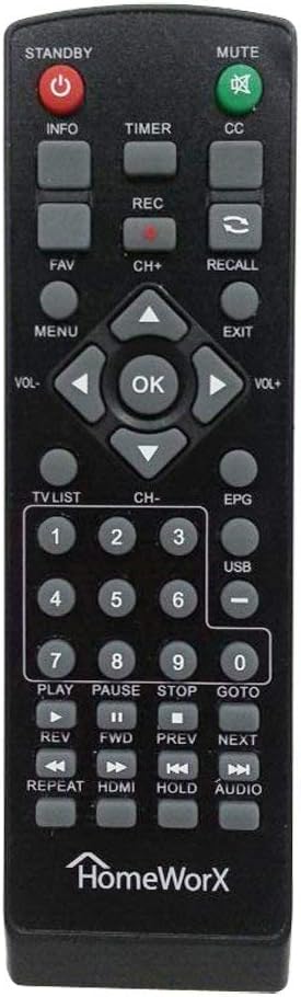 Mediasonic Remote Control for HW180STB | HW130STB | HW130RN