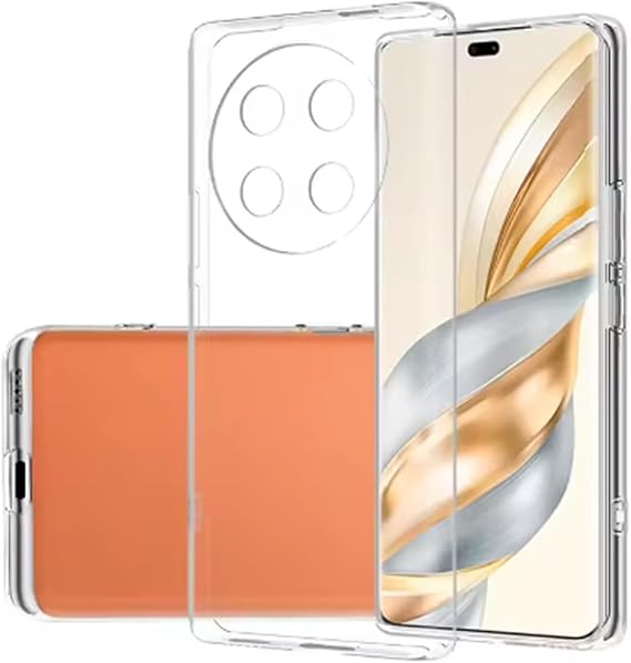 Microcase Huawei Honor Magic 7 Lite/Honor X60 Pro 5G/Honor X9C 5G ile Uyumlu Slim Serisi Soft TPU Silikon Kılıf - Şeffaf AL3324