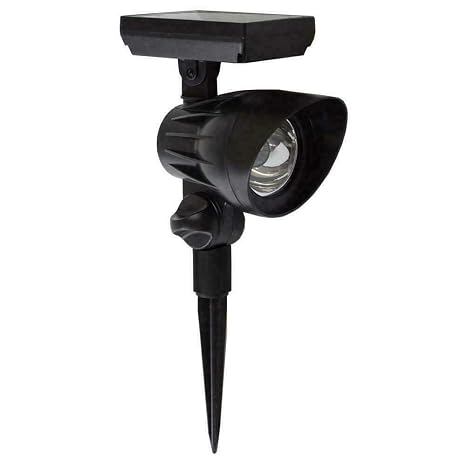 Hampton Bay NXT-SL-12 Solar Black Spot Light