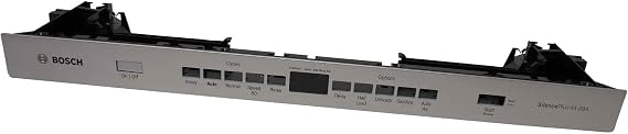 Bosch 00778926 Dishwasher Control Panel w/Top Seal