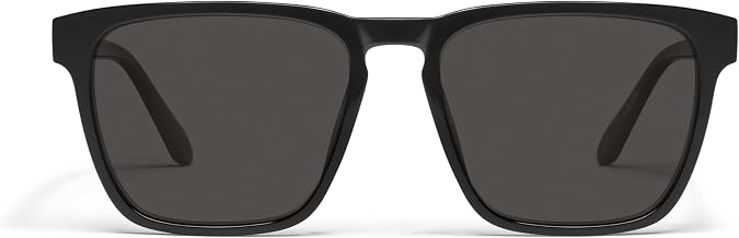QUAY - Men's Sunglasses, Oversized Square Shades, UV Protected Lenses