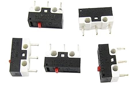 Micro Switches Laptop Computer Mouse Subminimature Micro Limit Switch 50 Pcs KW-10