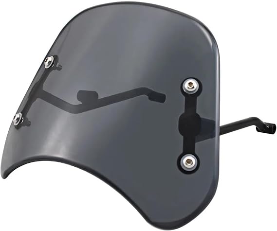 Motorcycle Windshield Windscreen For Benelli Leoncino 250 Leoncino 500 Trail Sport Headlight Fairing Wind Shield Screen Accessories Wind Deflector Windshield Windscreen(Smoke,X-2)