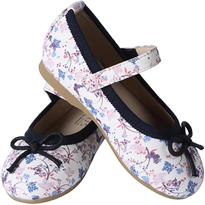Girls Mary Jane Casual Slip On Ballerina Flats (Toddler/Little Kid)