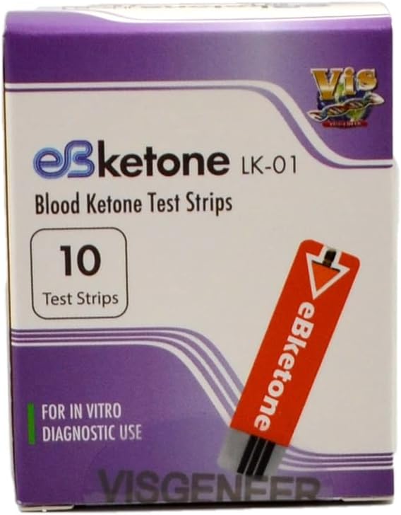 eBketone 10 Test Strip Refill Pack
