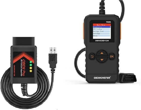 ELM327 and OBD2 Adapter 2PCS