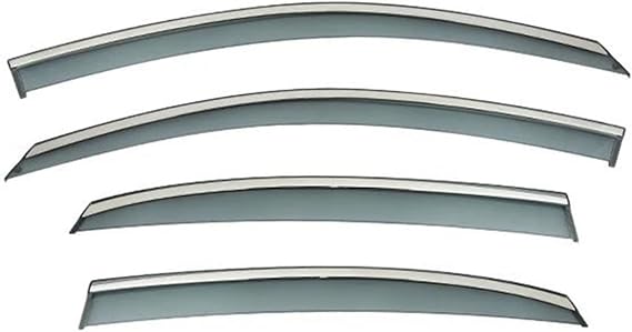 Car Side Window Wind Deflectors Visors Rain Guard Door Visor Vent Shades Ventvisor For A-udi A4L B8 A5 2009-2015 Window Visor