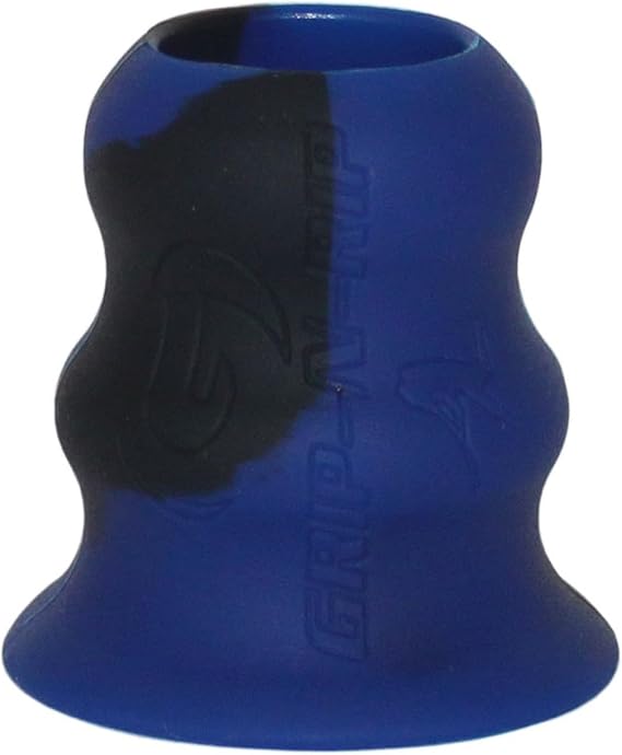 Grip-N-Rip Softball Bat Taper Non-Slip Ergonomic Grip for Secure Hold Durable & Long-Lasting Easy Installation Fits Most Softball Bats Best for Enhanced Comfort & Performance (Black/Blue)