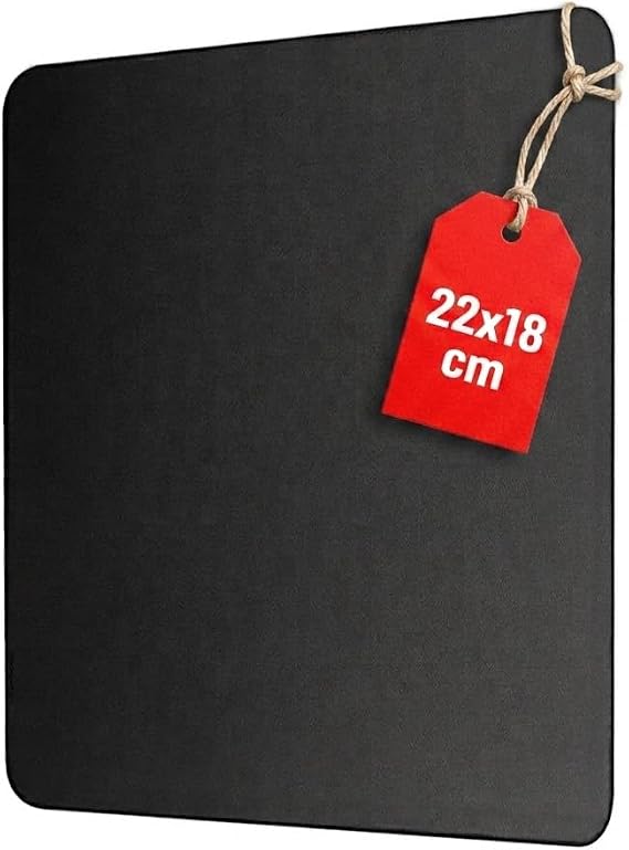 WONKEY OFFICE - Küçük Boy Mouse Pad – Kaymaz Tabanlı Pürüzsüz Kumaş Yüzeyli Bilgisayar Mouse Altlığı, Ofis için Ergonomik Mouse Pad, Laptop ve PC Uyumlu Mousepad (Small - 22x18 cm)