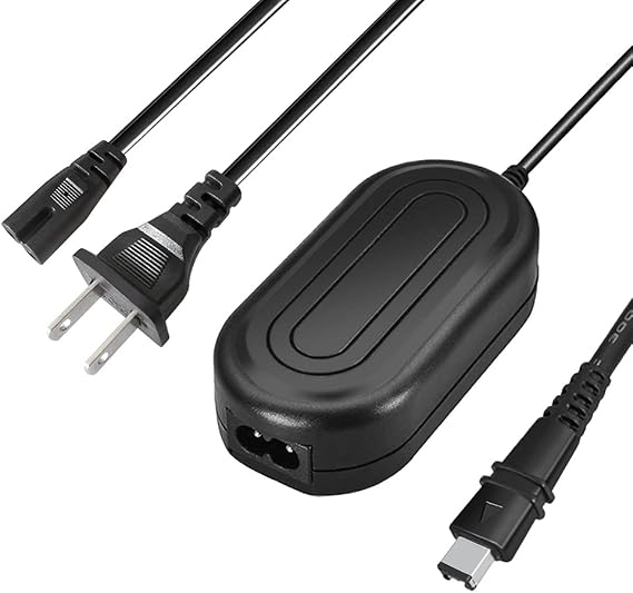 CA-110 Camcorder Charger fit for Canon VIXIA LEGRIA Power Adapter. | for Canon VIXIA HF M50 R800 R80 R700 R500 M52 M500 HF-R70 HF-R72 HF-R700 R50 R52 R60 R200 R300, LEGRIA HF R206 R26 Cameras.