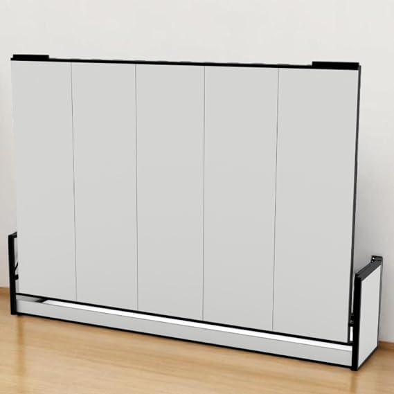 Murphy Bed - Murphy Bed Full XL - Folding Bed - Horizontal - 55" x 80" - Studio