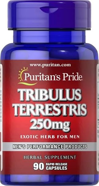 Puritans Pride Tribulus Terrestris 250 Mg 90 Kapsül AROMASIZ Renkli