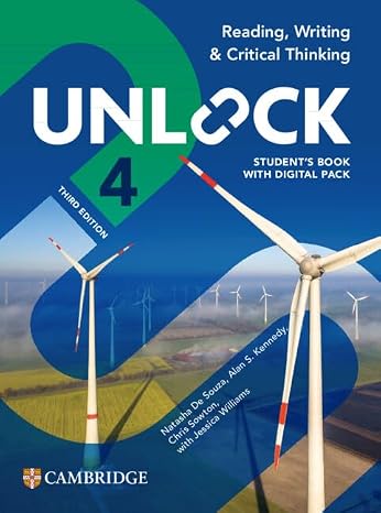Unlock Level 4 Reading, Writing and Critical Thinking Student's Book with Digital Pack