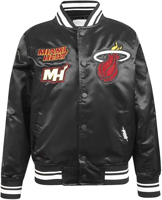 Pro Standard Big Kids NBA Retro Classics Satin Jacket