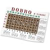 A New Song Music Dobro Fretboard Notes & Rolls Chart Resonator Guitar Poster - E Tuning - Beginners & Intermediate Instructional 11"x17"