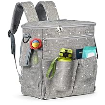 Ozziko Stroller Organizer, Universal Diaper Bag Backpack Bag Fit for Newborn Baby Girl Or Boy Tote, Gift for Shower, New Parents, New Mom, Infants, Toddlers, Babies