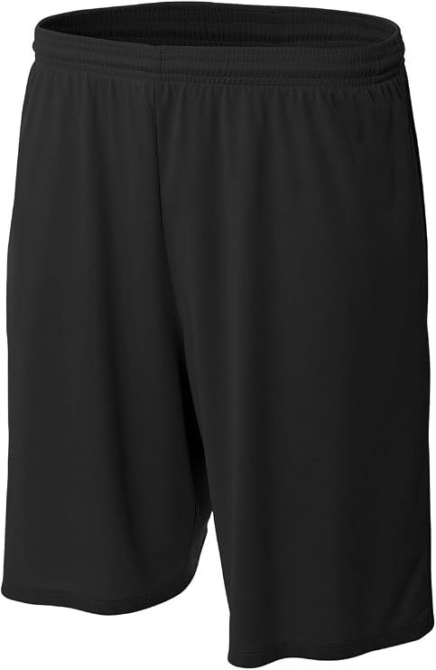 A4 Men's 9" Moisture Management Pocketed Short