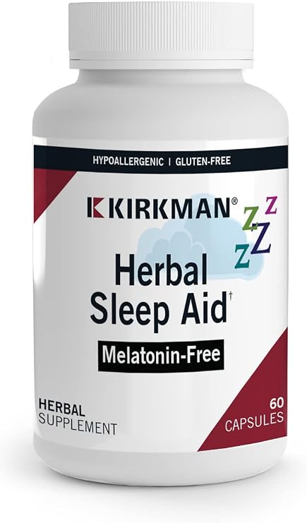 Kirkman Herbal Sleep Aid, 60 Capsules