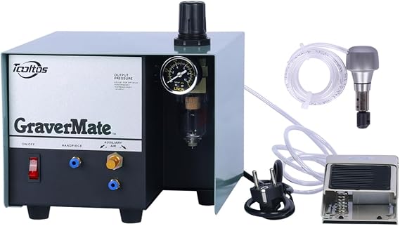 Single-Handle GraverMate Jewelry Pneumatic Engraving Machine