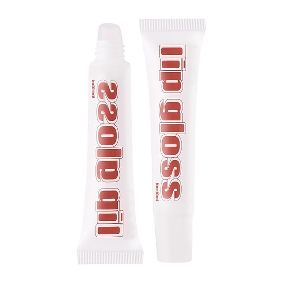 Hydrating Lip Glow Oil Lip Nourishing Glossy Lip Oil Non-sticky Tinted Lip for Lip Care Lip Plumping Lip Glaze (01)