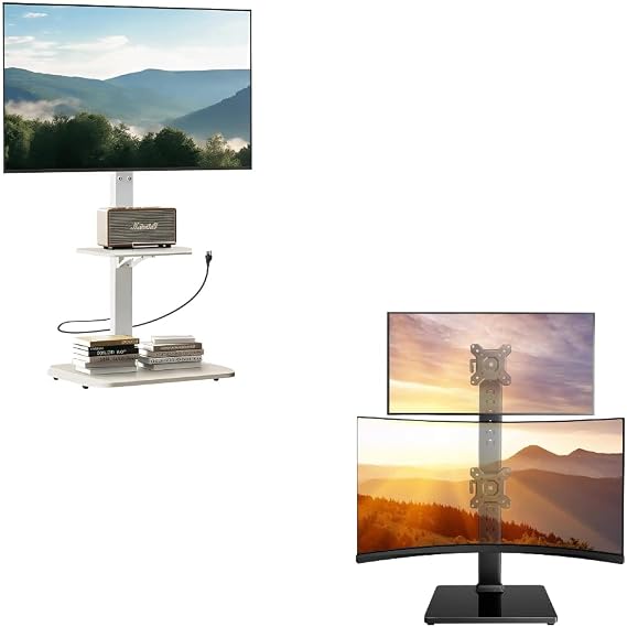 Perlegear TV Stand PGFS06W & PGTVS30
