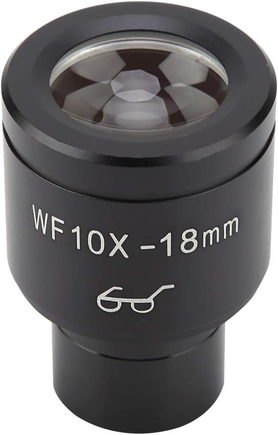 LiebeWH WF10X Microscope Eyepiece, 18mm Wide Field, 23.2mm Mount