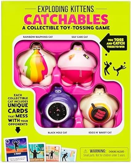 Exploding Kittens Catchable 4 Pack