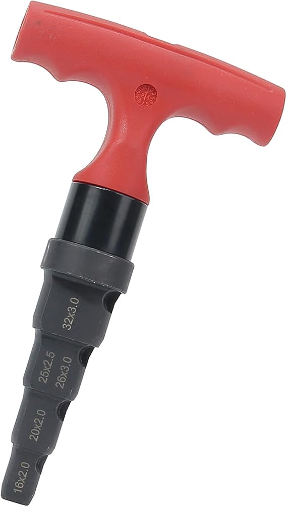 4 Size Manual Chamfering Tool Multiple Function Plan Mixture Tool for Pipe Deburring and Rounding Aluminum Pipe Trimming Device