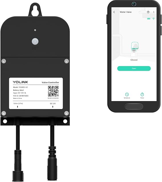 YoLink Smart Valve Controller 2 with Status Check