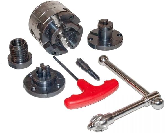 PSI Woodworking CSC500K Barracuda Micro Key Lathe Chuck System