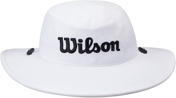WILSON Golf Sun Hat - White/Black, OSFA