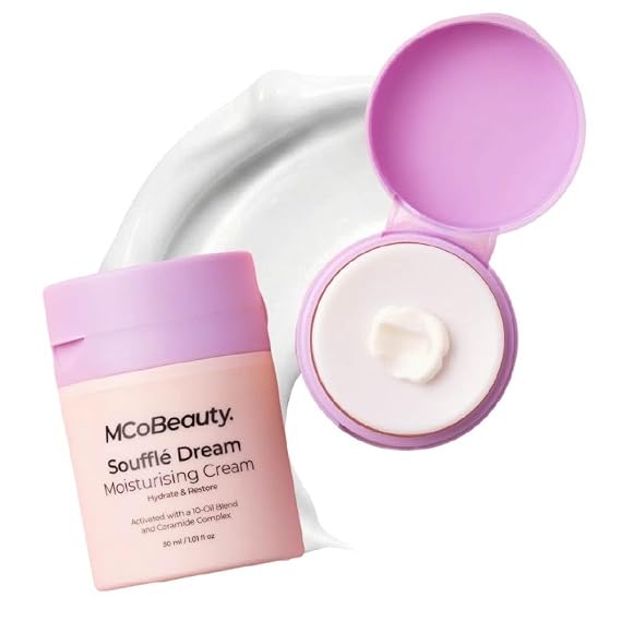 MCoBeauty Souffle Dream Face Cream - Lightweight Daily Moisturizer