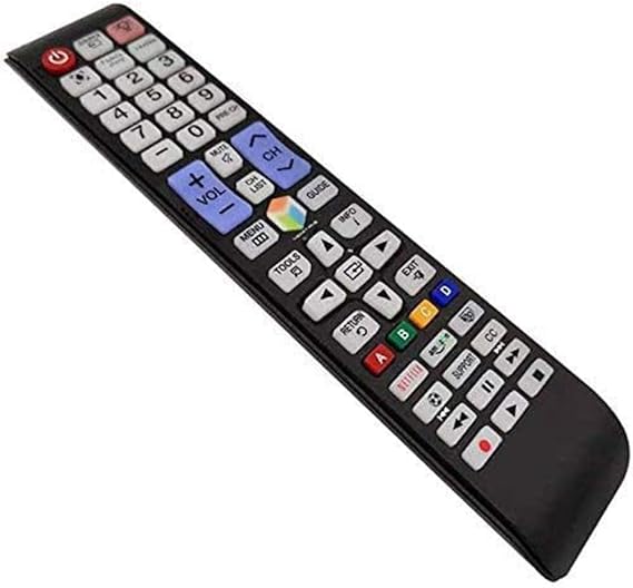 Universal Remote Control fits for All Samsung LED HDTV Smart TV with Netflx Amaz Button and Samsung Backlit Remote - No Setup Needed