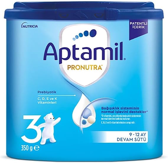 Aptamil 3 Prebiyotikli Devam Sütü 350 Gr