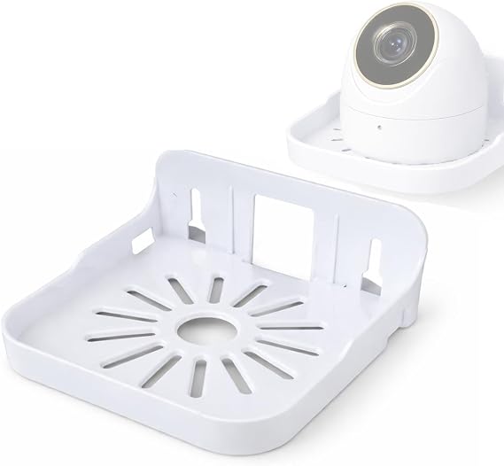 Microcase Sert ABS Plastik Yapışkanlı Duvara Monte Çok Amaçlı Kamera Standı Askılığı AL5456