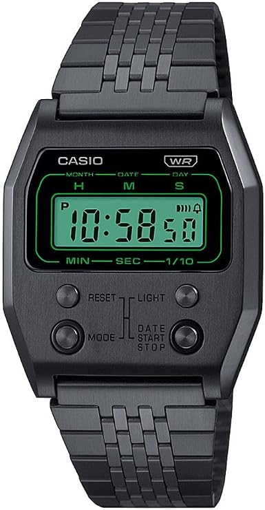 Casio A1100B-1DF Kol Saati, Retro, Digital, Siyah, Unisex