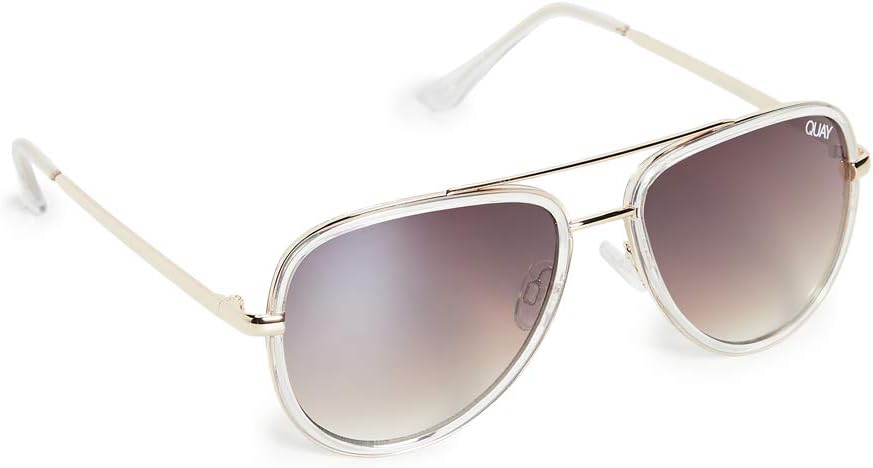 QUAY AUSTRALIA All in Mini Clear/Brown Flash One Size
