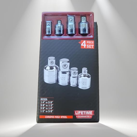 Professional Socket Adapter Set, 4 Piece - Compatible with ICON