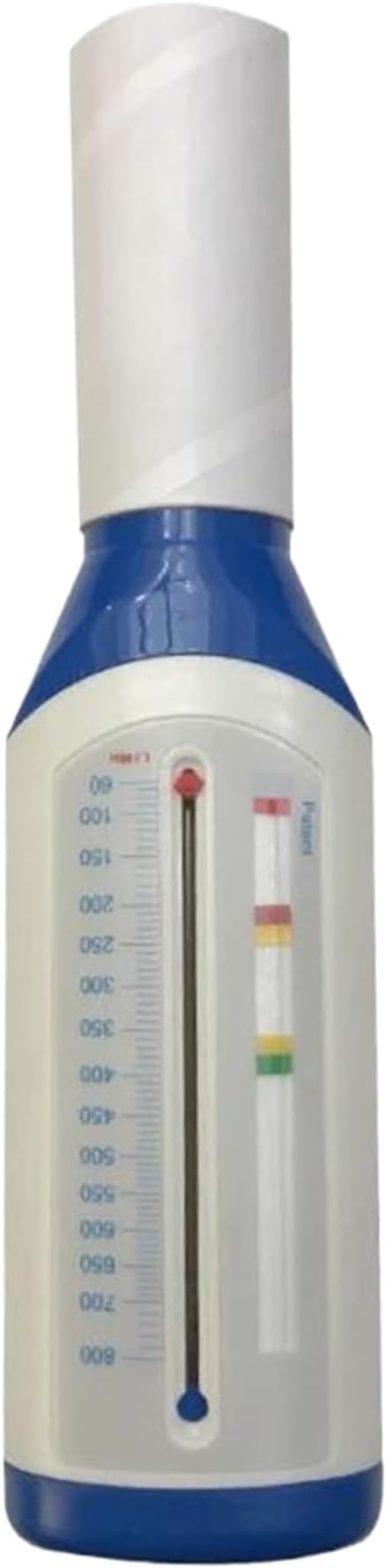 Spirometer Portable Peak Flows Meter Personal Pocket Incentive Spirometer Adult with Scale & Mouthpiece Breathing Exercise Device for Lungs Asthma Monitor Health_Personal_Care.