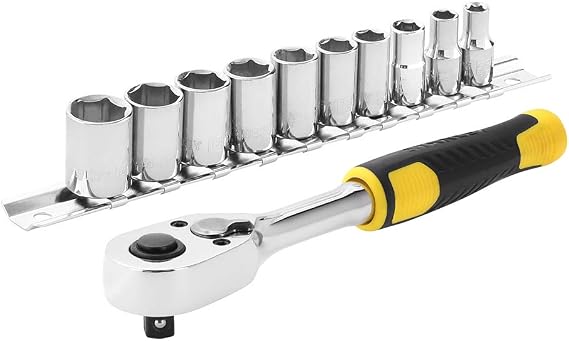 Stanley Juego de trinquete 1/4" 72 dientes