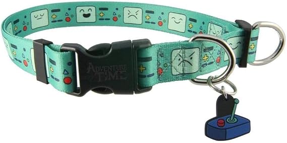Adventure Time BMO Faces Adjustable Nylon Dog Collar