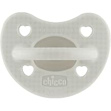 Chicco Physio Soft Luxe Emzik, 2-6 Ay, Silikon, Beyaz