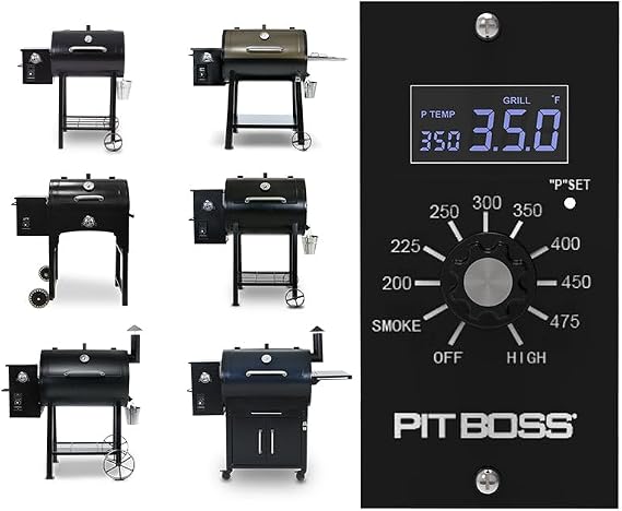 Pit Boss Vertical Analog Control Board (Model 3P3-120V) - 80102