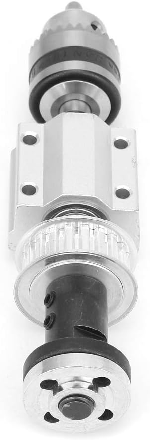 Spindle AssemblyUnpowered Spindle Assembly Control DIY Mini CNC Milling Machine B16 Drill Chuck M10 Shaft Sleeve for DIY Bench Drills,Bench Mills,Table Saws