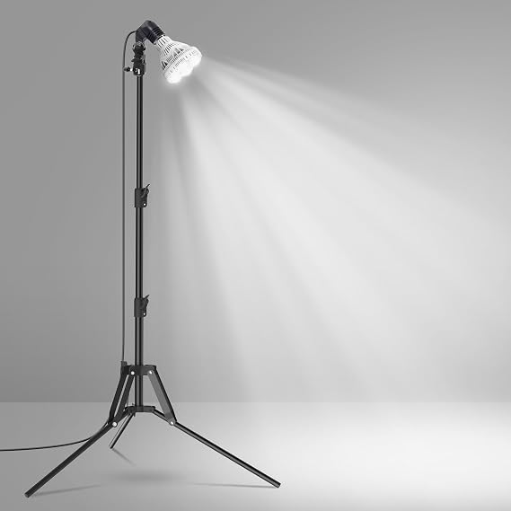 SANSI LED Work Light, 5500LM 365W Equiv 5000K, Telescoping Tripod 30-55In